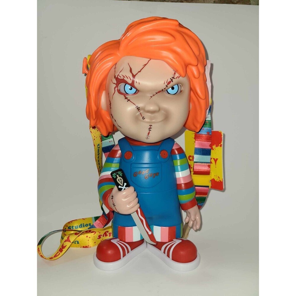 2024 Universal HHN Halloween Horror Nights Chucky Popcorn Bucket New - He Talks!